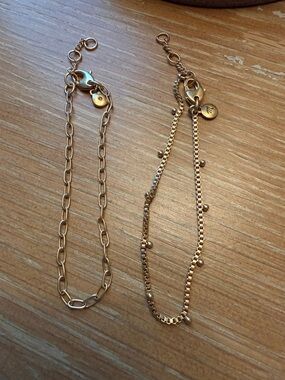 Madewell Gold-Tone Layered Bracelet Set